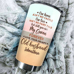 Custom Name Wife Gifts from Husband - Personalized Tumbler