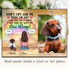 Don't Cry For Me, Mom! I Can Even Fly With My New Wings - Personalized Photo Frame