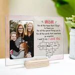 Custom Photo Mom Gifts - Personalized Acrylic Plaque