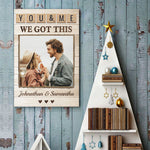 Custom Photo Together Is Our Favorite Place to Be Couple Gifts - Personalized Poster