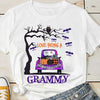 Love Being Grandma Halloween - Personalized Unisex T-Shirt