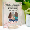 The Love Between Mother And Daughter Is Forever Linked Together - Gift For Mom - Personalized Acrylic Plaque