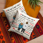Custom Name Romantic Couple Gifts - Personalized Pillow