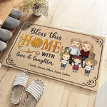 Custom Name Family Home Decor - Personalized Doormat