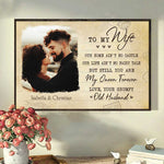 Custom Photo Romantic Gifts for Wife - Personalized Poster