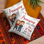 Custom Name 20th Anniversary Couple Gifts - Personalized Pillow