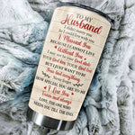 Custom Name Romantic Husband Gifts - Personalized Tumbler