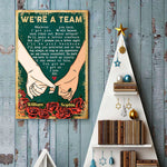 Custom Name Pinky Promise Couple Gifts - Personalized Poster
