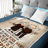 I Want To Hold Your Hand And Go Camping With You At 80 - Gift For Camping Couples, Personalized Blanket