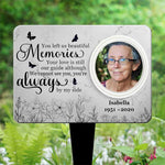 Custom Photo Memorial Garden Decor - Personalized Acrylic Stake