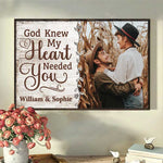 Custom Photo Romantic Couple Gifts - Personalized Poster