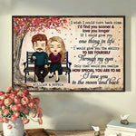 Custom Name Romantic Love Quote Gifts for Couples - Personalized Poster
