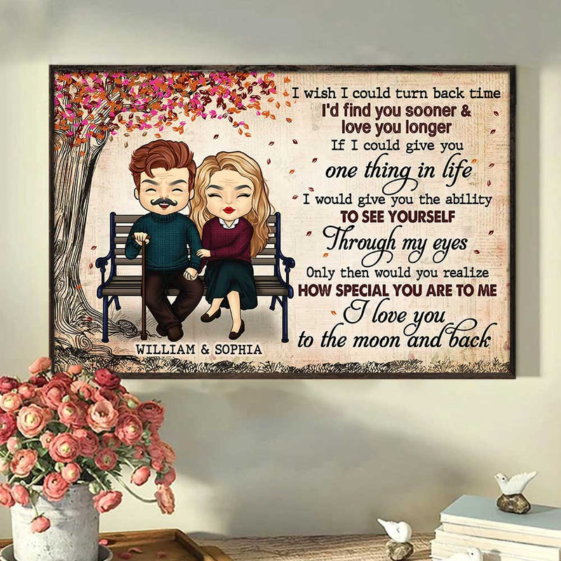 Custom Name Romantic Love Quote Gifts for Couples - Personalized Poster