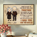 Custom Name Together Forever Couple Gifts - Personalized Poster