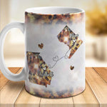 Custom Name Long Distance Mom Gifts - Personalized Mugs