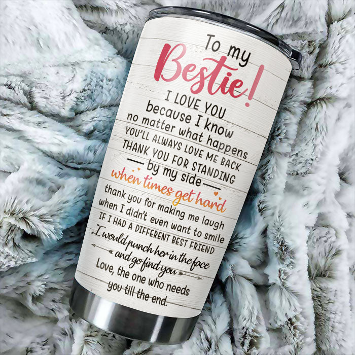 Custom Name Best Friend Gifts for Women - Personalized Tumbler