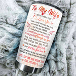 Custom Name Romantic Wife Gifts - Personalized Tumbler