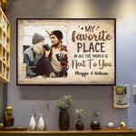 Custom Photo Romantic Couple Gifts - Personalized Poster
