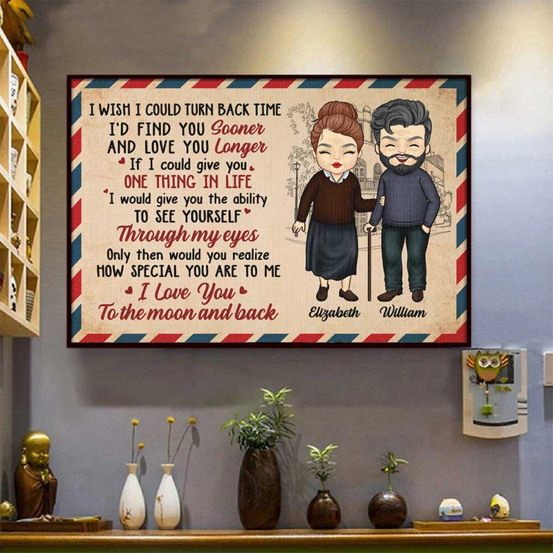 Custom Name Couple Love Gifts - Personalized Poster