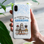 Custom Name Grandma Gifts for Family - Personalized Phone Case