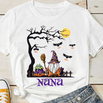 Custom Name Halloween Witch Grandma Gifts - Personalized Apparel