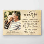 Custom Photo Romantic Gifts for Wife - Personalized Poster