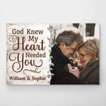Custom Photo Romantic Couple Gifts - Personalized Poster