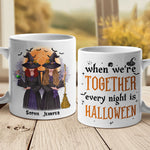 Custom Name Halloween Witch Gifts for Women - Personalized Mugs