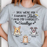 Custom Name Pet Memorial Gifts for Pet Lovers - Personalized Apparel