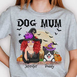 Custom Name Halloween Dog Mum Gifts - Personalized Apparel