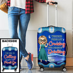 Custom Name Cruise Travel Gifts - Personalized Luggage Cover