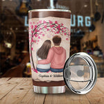 Custom Name Romantic Couple Gifts - Personalized Tumbler