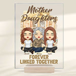 Custom Name Mother and Daughter Gifts for Women - Personalized Acrylic Plaque