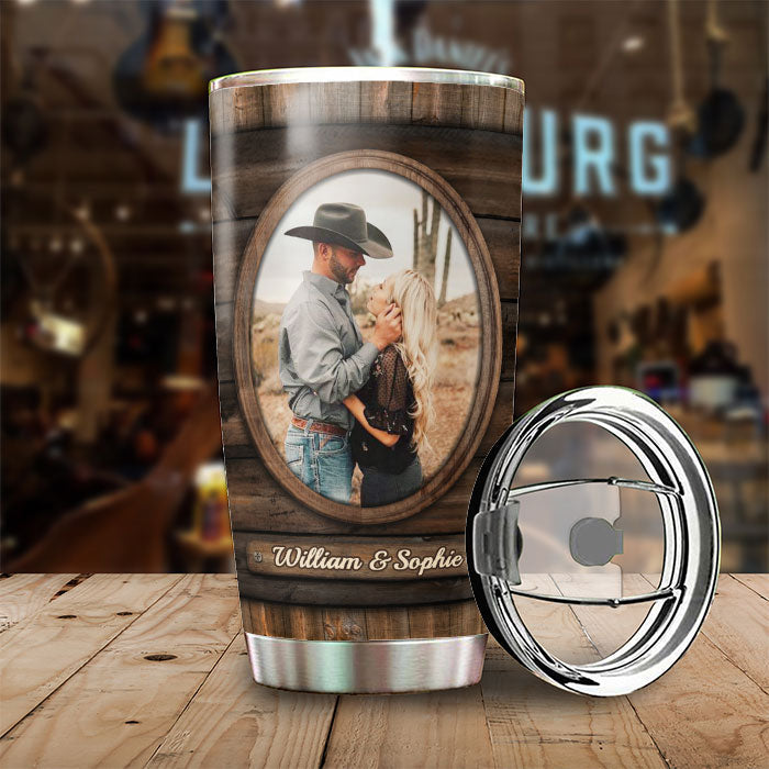 Custom Photo Love Gifts for Couples - Personalized Tumbler