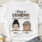Custom Name Grandma Family Gifts - Personalized Apparel