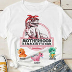 Custom Name Dinosaur Mom Gifts - Personalized Apparel