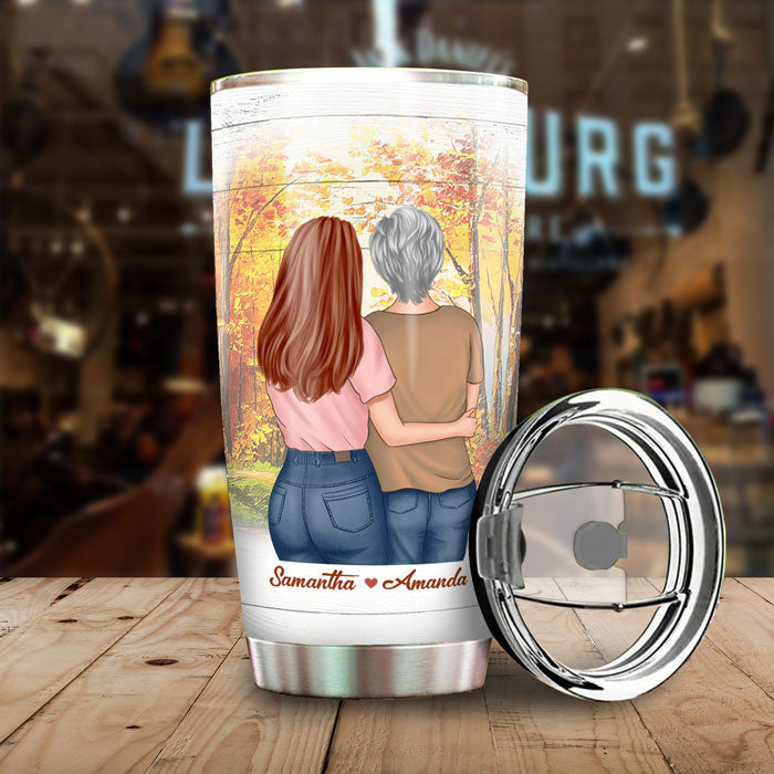Custom Mother Daughter Name Gifts - Personalized Tumbler