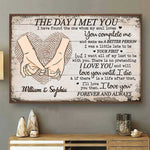 Custom Name Romantic Love Quote Gifts for Couples - Personalized Poster