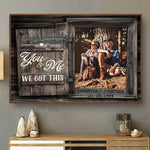 Custom Photo You and Me Couple Gifts - Personalized Poster