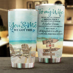 Custom Name Anniversary Gifts for Couples - Personalized Tumbler