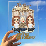 Custom Name Mother and Daughter Gifts for Women - Personalized Acrylic Plaque