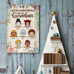 Custom Name Nana Family Gifts - Personalized Poster