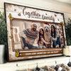 Together We Make A Family - Upload Image, Personalized Horizontal Poster