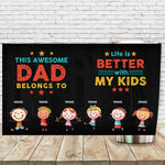 Custom Name Dad Gifts - Personalized Tumbler