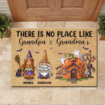 Custom Name Halloween Gifts for Grandpa and Grandma - Personalized Doormat