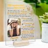 Remembering You Is Easy I Do It Everyday - Upload Image - Personalized Acrylic Plaque