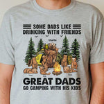 Custom Name Camping Gifts for Dads - Personalized Apparel