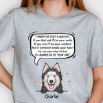 Custom Name Dog Comfort Gifts for Dog Lovers - Personalized Apparel