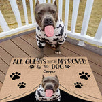 Custom Pet Photo Funny Dog Lover Gifts - Personalized Doormat