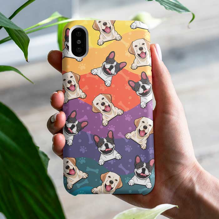 Cute Dog and Cat Pattern Gifts for Pet Lovers - Phone Case